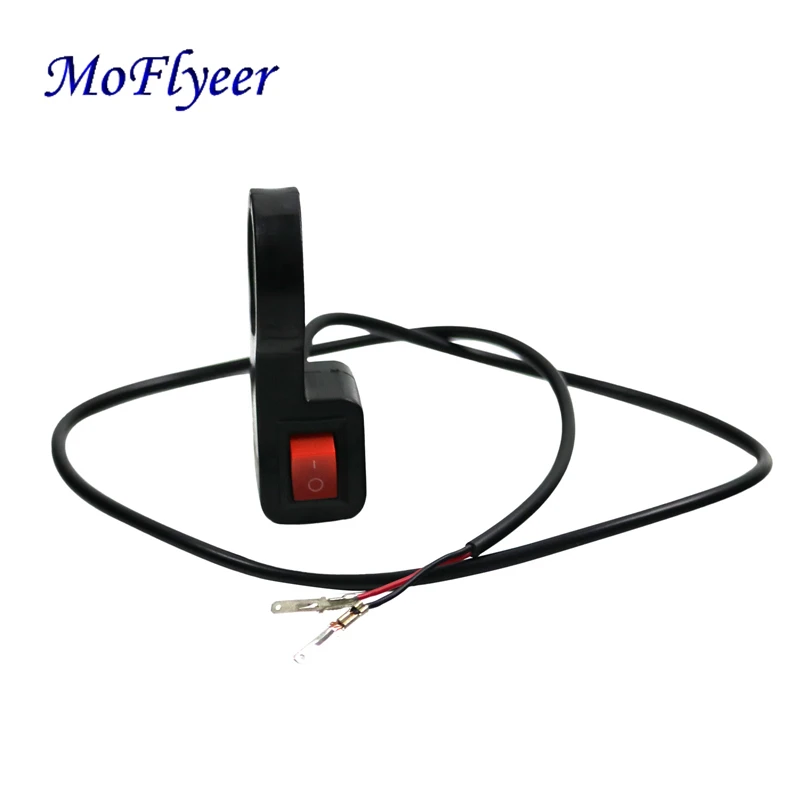 MoFlyeer 22mm 7/8" Motorcycle Handlebar Switches Headlight Fog Light Switch With Two Bullet Connectors For Honda For Yamaha
MoFlyeer 22mm 7/8" Motorcycle Handlebar Switches Headlight Fog Light Switch With Two Bullet Connectors For Honda For Yamaha
