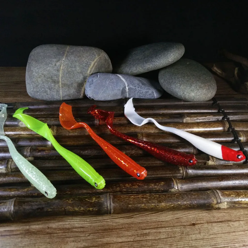 WALK FISH 4PCS/Lot 12.5cm 6.5g Sea Fish Samurai Type swimbait Fish shaped Soft Lure Soft Baits Long Fish Tail Isca Artificial
WALK FISH 4PCS/Lot 12.5cm 6.5g Sea Fish Samurai Type swimbait Fish shaped Soft Lure Soft Baits Long Fish Tail Isca Artificial