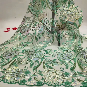 2019 Latest African Tulle lace fabric high Quality Nigerian Lace Fabric with Sequins Embroidery Swiss Voile Lace 5 Yards/pcs
2019 Latest African Tulle lace fabric high Quality Nigerian Lace Fabric with Sequins Embroidery Swiss Voile Lace 5 Yards/pcs