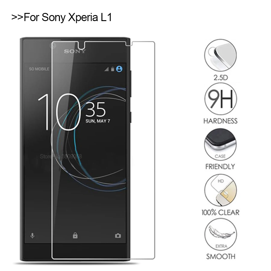 For Sony Xperia L1 Glass Screen Protector Tempered Glass For Sony Xperia L1 L 1 G3311 G3312 G3313 Protective Film Sklo
For Sony Xperia L1 Glass Screen Protector Tempered Glass For Sony Xperia L1 L 1 G3311 G3312 G3313 Protective Film Sklo