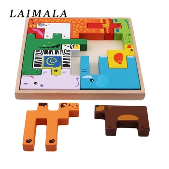 Cartoon Animal Vehicle Wood Puzzles 3D Puzzle Jigsaw Toys For Children Intelligence Development Kids Baby Early Educational Toy
Cartoon Animal Vehicle Wood Puzzles 3D Puzzle Jigsaw Toys For Children Intelligence Development Kids Baby Early Educational Toy