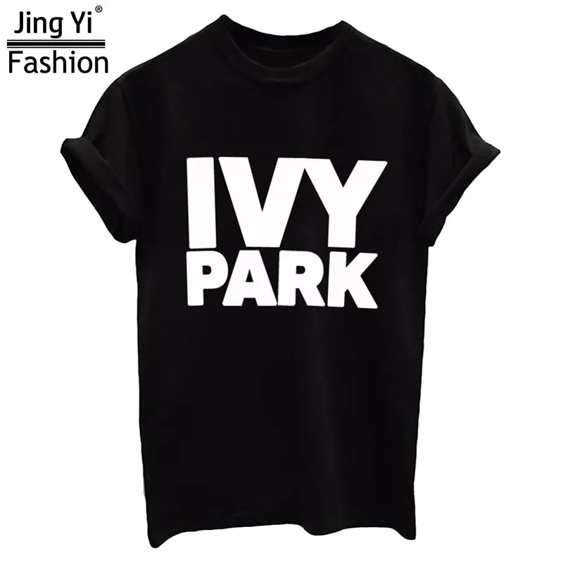 IVY Park Tee for women black grey white S-2Xl Loose style sexy T-shirt print BTS Fashion sail moon Cutton Good quality
IVY Park Tee for women black grey white S-2Xl Loose style sexy T-shirt print BTS Fashion sail moon Cutton Good quality