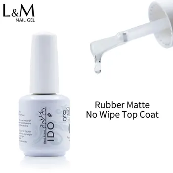 2 pc No Wipe Rubber Matte Top Coat Nail Gel Polish UV /LED Soak Off Matte lasting 15ML IDO brand.
2 pc No Wipe Rubber Matte Top Coat Nail Gel Polish UV /LED Soak Off Matte lasting 15ML IDO brand.