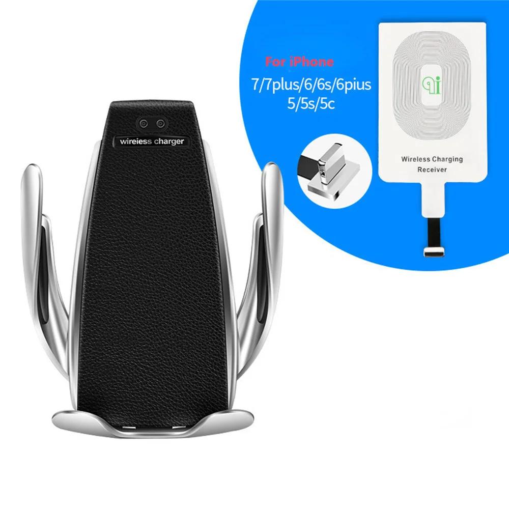 Automatic Clamping Wireless Car Charger for iphone Android Car Air Vent Phone Holder Bracket 360 Degree Rotation Charging Mount
Automatic Clamping Wireless Car Charger for iphone Android Car Air Vent Phone Holder Bracket 360 Degree Rotation Charging Mount