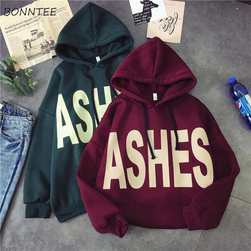 Hoodies Women Elegant Plus Velvet Loose Letter Printed Womens Pullover Full Sleeve Hooded Cotton Leisure Ladies Sweatshirts
Hoodies Women Elegant Plus Velvet Loose Letter Printed Womens Pullover Full Sleeve Hooded Cotton Leisure Ladies Sweatshirts