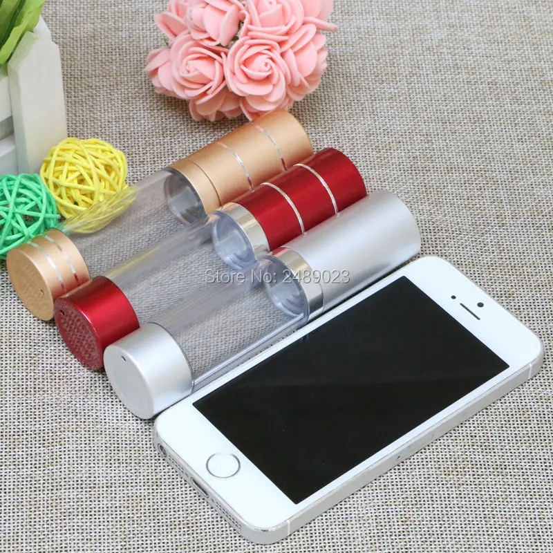 15ml High Quality Alumina Airless Bottle Empty Cosmetic Containers Portable Lotion Refillable Plastic Bottles Packaging 2pcs/lot
15ml High Quality Alumina Airless Bottle Empty Cosmetic Containers Portable Lotion Refillable Plastic Bottles Packaging 2pcs/lot
