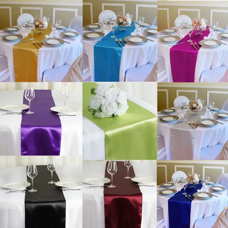 2018 Brand New Hot Satin Table Runner Wedding Party Reception Banquet Colorful Home Textile Decorations Home Decor Table Runner
2018 Brand New Hot Satin Table Runner Wedding Party Reception Banquet Colorful Home Textile Decorations Home Decor Table Runner