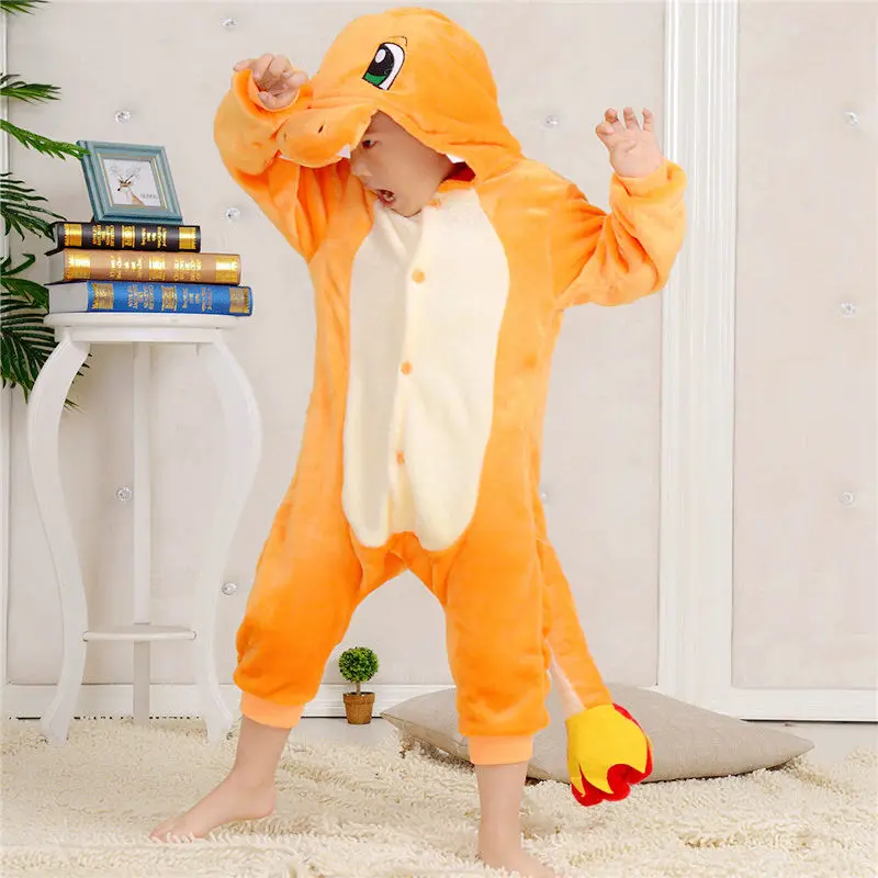 Anime Pajamas Pokemon Charmander pokemon Children Animal Onesies Cosplay Costume Pajamas Hot Sale unisex Onesie for kids
Anime Pajamas Pokemon Charmander pokemon Children Animal Onesies Cosplay Costume Pajamas Hot Sale unisex Onesie for kids