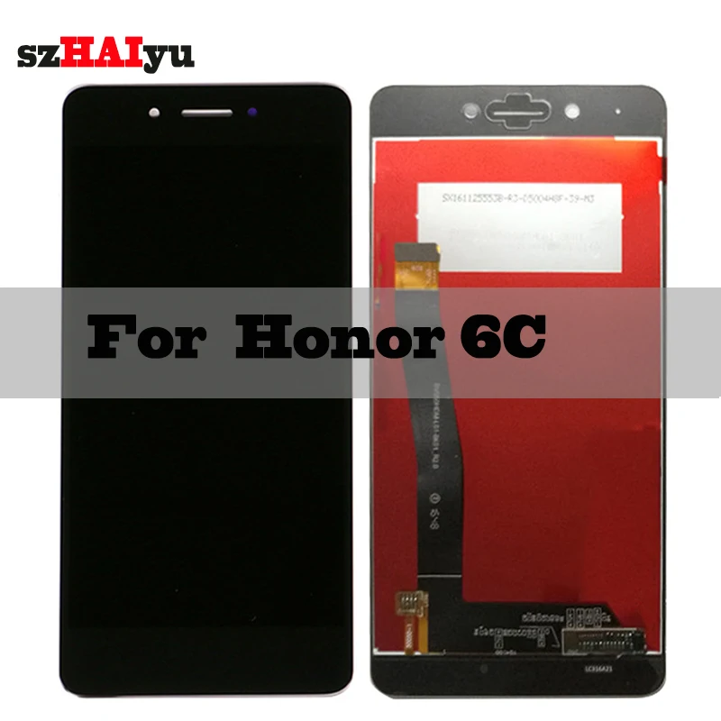 SZHAIYU 1280x720 5.0'' LCD For Huawei Honor 6C DIG-L01 / Nova Smart DIG-L21 DIG-L21HN LCD Display Touch Screen Digitizer Panel
SZHAIYU 1280x720 5.0'' LCD For Huawei Honor 6C DIG-L01 / Nova Smart DIG-L21 DIG-L21HN LCD Display Touch Screen Digitizer Panel