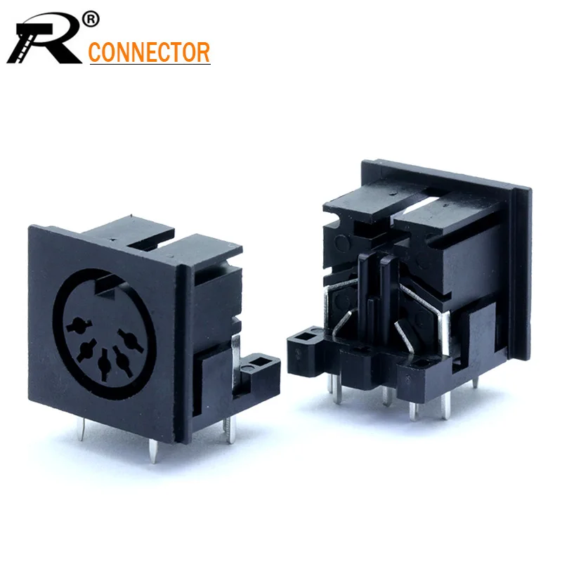 3PCS Circular DIN Jack Female S Terminal 5 pin PCB Mount Connector 5PIN DIN Power Socket
3PCS Circular DIN Jack Female S Terminal 5 pin PCB Mount Connector 5PIN DIN Power Socket