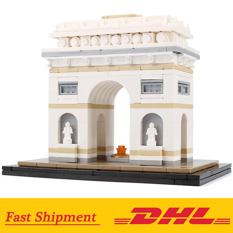 Architecture 17012 Arc de Triomphe Set Assembling Building Bricks Toys Compatible with Legoings 21036 Creators Toy
Architecture 17012 Arc de Triomphe Set Assembling Building Bricks Toys Compatible with Legoings 21036 Creators Toy