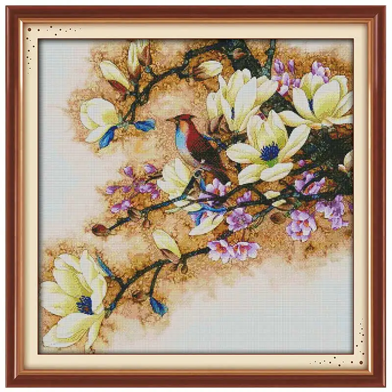 oneroom The Beautiful yulan magnolia Counted Cross Stitch 11CT 14CT Cross Stitch Set Flower Cross-stitch Kit Embroidery
oneroom The Beautiful yulan magnolia Counted Cross Stitch 11CT 14CT Cross Stitch Set Flower Cross-stitch Kit Embroidery