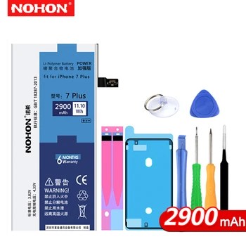 NOHON Original Battery For iPhone 7 Plus Replacement Phone Batteries For iPhone 7 Plus 2900mAh Li-ion Battery With Machine Tools
NOHON Original Battery For iPhone 7 Plus Replacement Phone Batteries For iPhone 7 Plus 2900mAh Li-ion Battery With Machine Tools