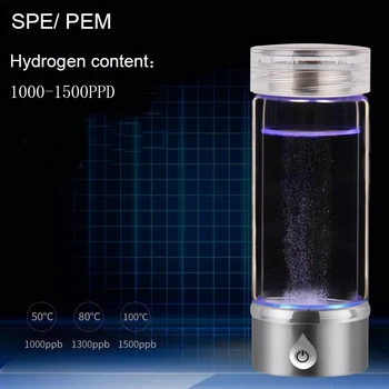 SPE/ PEM Rich Hydrogen Water Generator Electrolysis Energy Hydrogen-rich Antioxidant ORP H2 Water Ionizer PP Healthy Bottle cup
SPE/ PEM Rich Hydrogen Water Generator Electrolysis Energy Hydrogen-rich Antioxidant ORP H2 Water Ionizer PP Healthy Bottle cup