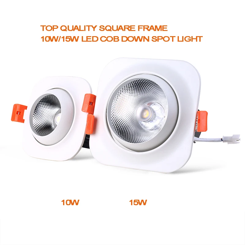 High quality recessed mounted Led COB down light Cut hole 80mm,95mm 10W,15W
High quality recessed mounted Led COB down light Cut hole 80mm,95mm 10W,15W