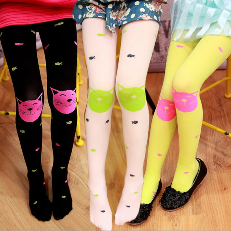Quality Cute Design 1 Pair High Quality Velvet Cute Cat and Fish Tights Girls Pantyhose Spring Summer Stocking Kids Tights
Quality Cute Design 1 Pair High Quality Velvet Cute Cat and Fish Tights Girls Pantyhose Spring Summer Stocking Kids Tights