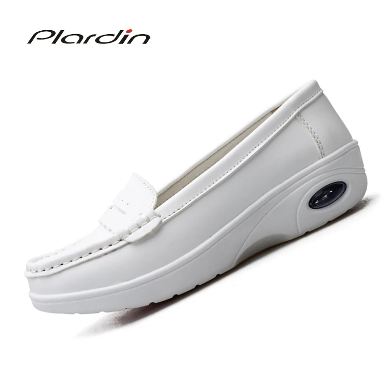 Plardin Women Loafers Shoes Genuine Leather Slip On Walking Shoes White Sneakers Casual Shoes Ballet Flats Hospital Nurse Shoes
Plardin Women Loafers Shoes Genuine Leather Slip On Walking Shoes White Sneakers Casual Shoes Ballet Flats Hospital Nurse Shoes