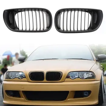 Hot Sale 1 Pair Plated Chrome Black Front Grille Grilles for BMW 2002-2005 BMW E46 4D 3-Series 320i 325i 325Xi 330i 330Xi
Hot Sale 1 Pair Plated Chrome Black Front Grille Grilles for BMW 2002-2005 BMW E46 4D 3-Series 320i 325i 325Xi 330i 330Xi
