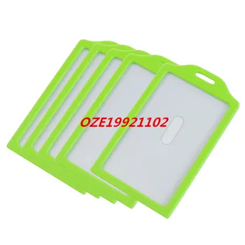 Green Clear Plastic Vertical Business Working ID Badge Name Card Holder
Green Clear Plastic Vertical Business Working ID Badge Name Card Holder