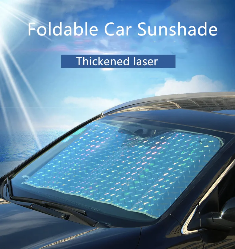 Windshield Sunshade Front File Thickening Laser Summer Sun Protection Heat Visor Car Suv Off-Road Sun Block
Windshield Sunshade Front File Thickening Laser Summer Sun Protection Heat Visor Car Suv Off-Road Sun Block