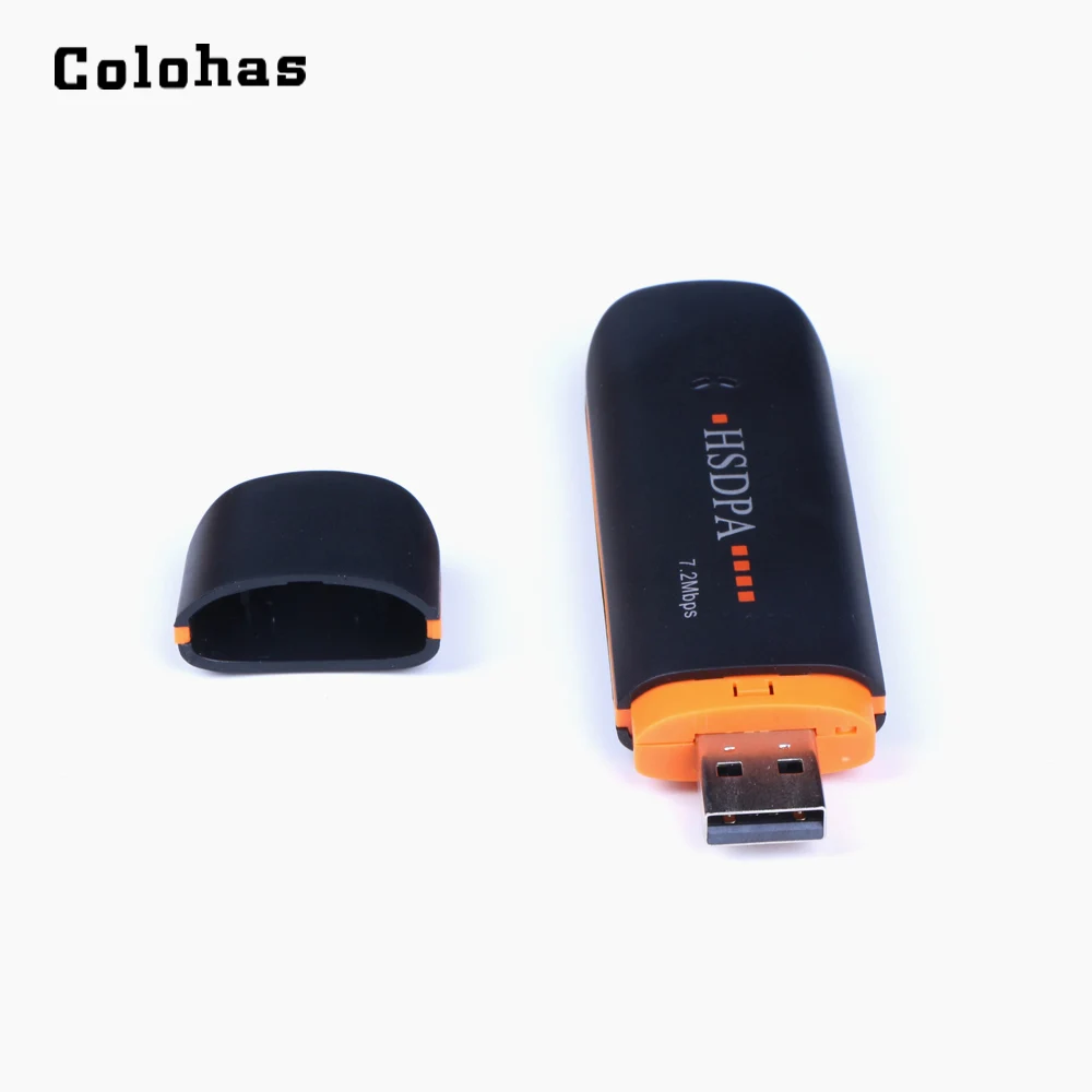 Colohas USB2.0 3G HSDPA Wireless Data Card USB Stick EDGE 7.2Mbps Network Modem Adapter with TF SIM Card Slot 
Colohas USB2.0 3G HSDPA Wireless Data Card USB Stick EDGE 7.2Mbps Network Modem Adapter with TF SIM Card Slot
