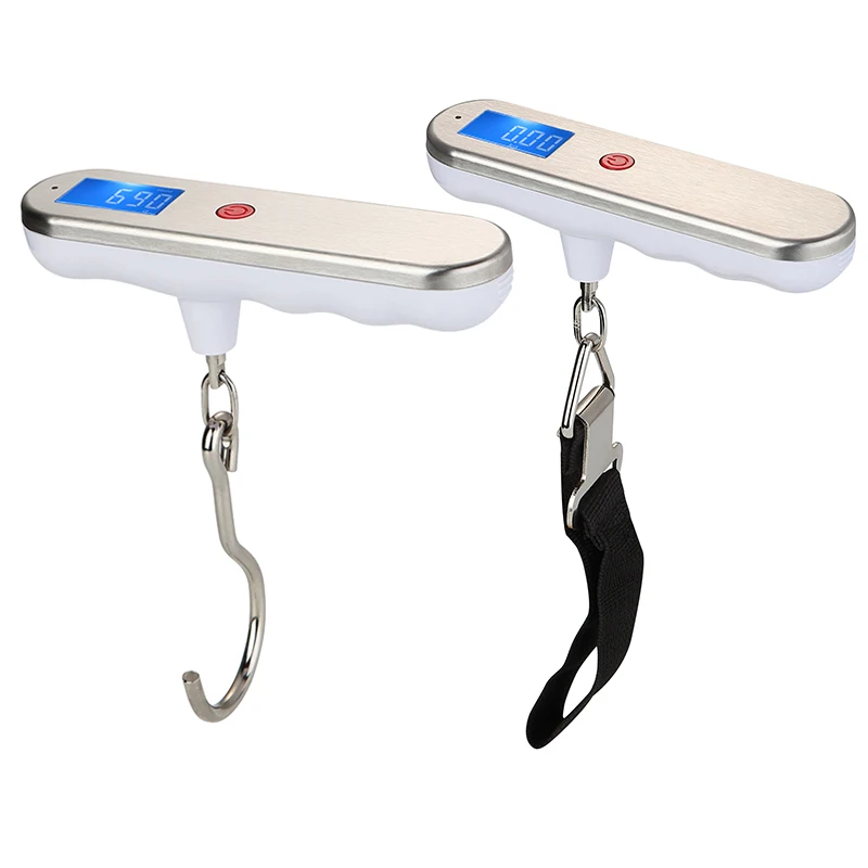 Junejour 50kg / 10g Digital Luggage Scale LCD Mini Electronic Scale Weight Balance Travel Hanging Hook Scale with Strong Straps
Junejour 50kg / 10g Digital Luggage Scale LCD Mini Electronic Scale Weight Balance Travel Hanging Hook Scale with Strong Straps
