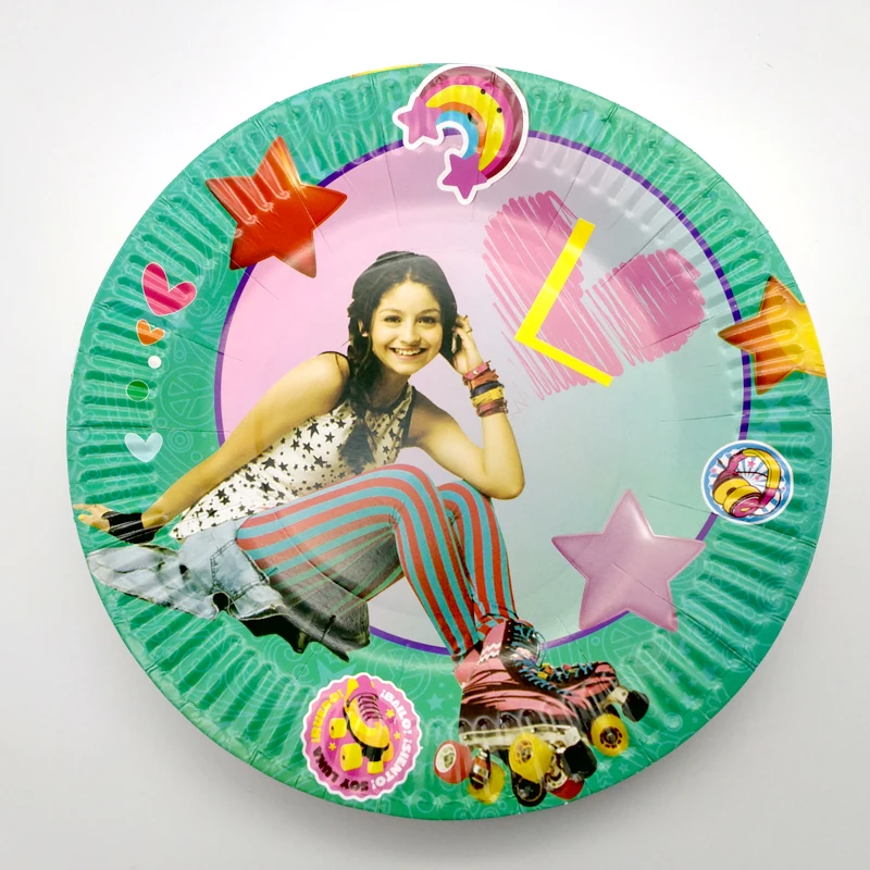 Soy Luna Theme Paper Plates Baby Shower Girls Favors Dishes Decoration Happy Birthday Party Cartoon Events Tableware 10pcs/lot
Soy Luna Theme Paper Plates Baby Shower Girls Favors Dishes Decoration Happy Birthday Party Cartoon Events Tableware 10pcs/lot