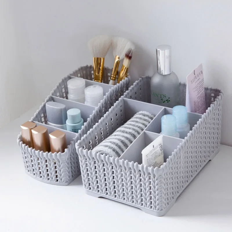Imitation Rattan Desktop Storage Basket Office Debris Storage Box Make Up Organizer Dressing Table Cosmetics Organizer Basket
Imitation Rattan Desktop Storage Basket Office Debris Storage Box Make Up Organizer Dressing Table Cosmetics Organizer Basket
