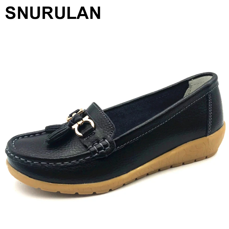 SNURULAN 2018 Women Flats Ladies Female Leather Shoes Moccasins Loafers Slip On Autumn Cow Genuine Leather 35-44 E699
SNURULAN 2018 Women Flats Ladies Female Leather Shoes Moccasins Loafers Slip On Autumn Cow Genuine Leather 35-44 E699
