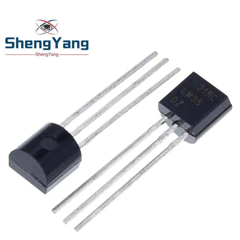 1pcs/lot Integrated Circuit LM35DZ TO-92 LM35 Precision Centigrade Temperature Sensor For IC Low Impedance In Stock
1pcs/lot Integrated Circuit LM35DZ TO-92 LM35 Precision Centigrade Temperature Sensor For IC Low Impedance In Stock