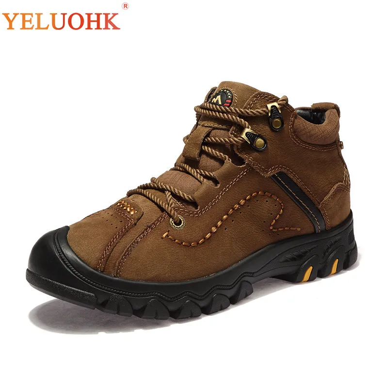 38-48 Top Quality Men Boots Genuine Leather Winter Boots Men Plus Size Winter Shoes Men Plush Fur Warm
38-48 Top Quality Men Boots Genuine Leather Winter Boots Men Plus Size Winter Shoes Men Plush Fur Warm