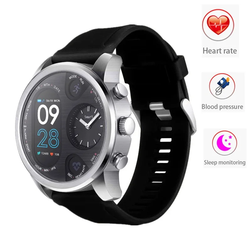 ONEVAN T3 Smart Watch Dual Time Zone Heart Rate Monitor 5ATM Waterproof Activity Men Smartwatch Business Wristband
ONEVAN T3 Smart Watch Dual Time Zone Heart Rate Monitor 5ATM Waterproof Activity Men Smartwatch Business Wristband
