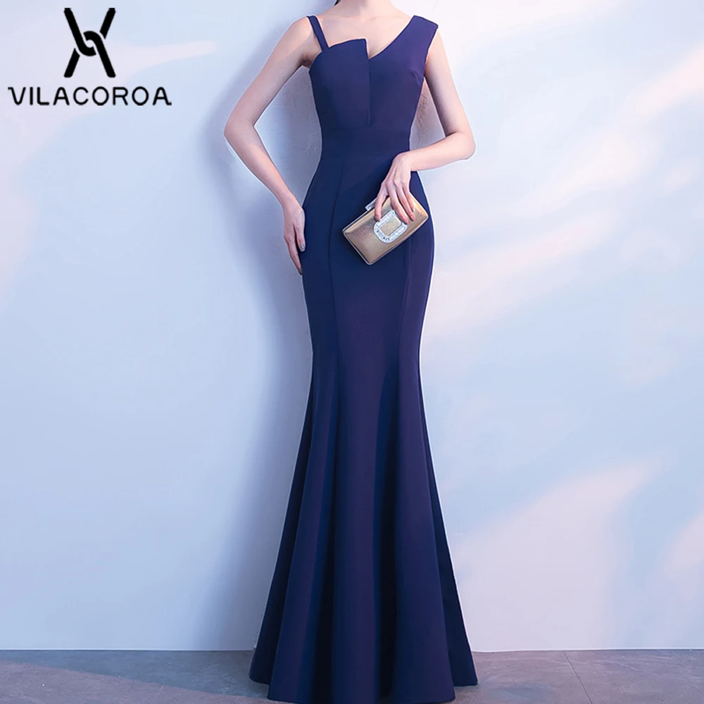 Elegant Sleeveless Solid Irregular Neck Banquet Dress For Women Vestidos Long Party Fishtail Women's Dresses vestidos de fiesta
Elegant Sleeveless Solid Irregular Neck Banquet Dress For Women Vestidos Long Party Fishtail Women's Dresses vestidos de fiesta