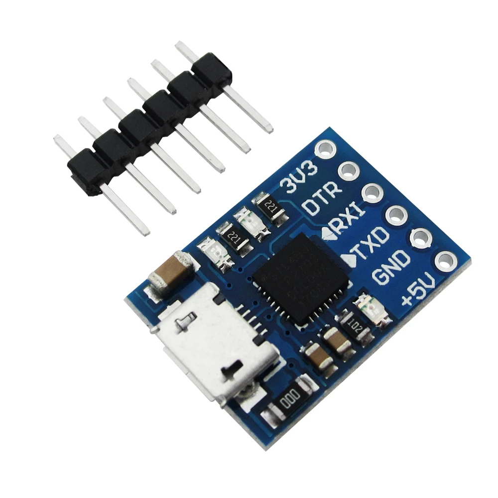 1pcs CJMCU CP2102 MICRO USB to UART TTL Module 6Pin Serial Converter UART STC Replace FT232 NEW
1pcs CJMCU CP2102 MICRO USB to UART TTL Module 6Pin Serial Converter UART STC Replace FT232 NEW