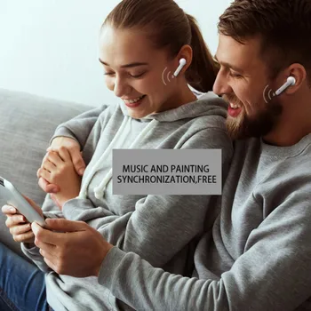 For Android IOS Wireless Stereo Sports In-Ear Earphone Bluetooth 5.0 with Mic with Charging BoxUniversal HiFi Sound Quality
For Android IOS Wireless Stereo Sports In-Ear Earphone Bluetooth 5.0 with Mic with Charging BoxUniversal HiFi Sound Quality