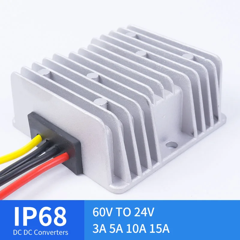 DC 60V TO 24V 3A 5A 10A 15A Step-Down DC Converter for Automotive Solar DC-DC Regulators
DC 60V TO 24V 3A 5A 10A 15A Step-Down DC Converter for Automotive Solar DC-DC Regulators
