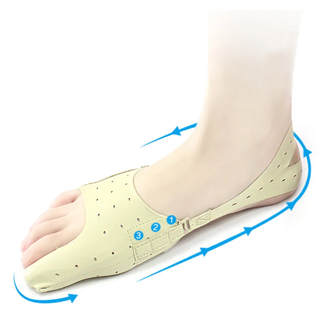 1 Pcs Sofe Tiny Hole Breathable Foot Care Tool Big Toe Bones Corrector Hallux Valgus Orthopedic Shoes Bunion Sperator Lock Sock
1 Pcs Sofe Tiny Hole Breathable Foot Care Tool Big Toe Bones Corrector Hallux Valgus Orthopedic Shoes Bunion Sperator Lock Sock