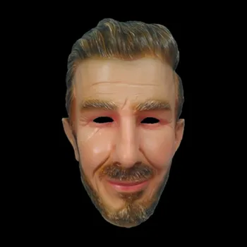 Hot Realistic Famous Overhead Mascara Soccer football face mask Beckham Celebrities Star Mask
Hot Realistic Famous Overhead Mascara Soccer football face mask Beckham Celebrities Star Mask