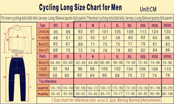 Men size(Long)