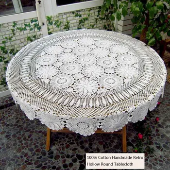 100% Cotton Handmade Crochet Hollow Out Rectangle Tablecloths Washable Wear-Resistant Decorative Cover Cloth for Everyday Use
100% Cotton Handmade Crochet Hollow Out Rectangle Tablecloths Washable Wear-Resistant Decorative Cover Cloth for Everyday Use