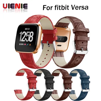 UIENIE Watch Band Crocodile Pattern Casual Genuine Leather Strap For Fitbit Versa Watchband Bracelet Men Women Band Strap
UIENIE Watch Band Crocodile Pattern Casual Genuine Leather Strap For Fitbit Versa Watchband Bracelet Men Women Band Strap