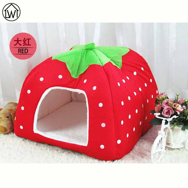 Large Size Beautiful And Comfortable Doghouse Dog Bed Cat Bed Soft Strawberry Pet House Kennel Doggy Warm Cushion Basket
Large Size Beautiful And Comfortable Doghouse Dog Bed Cat Bed Soft Strawberry Pet House Kennel Doggy Warm Cushion Basket