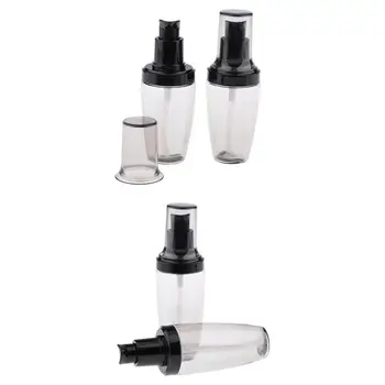 4Pcs Airless Pump Bottles Foundation Pump Bottles Refillable with Black Pump Clear Cap Color 2 /2.8 oz Bottle
4Pcs Airless Pump Bottles Foundation Pump Bottles Refillable with Black Pump Clear Cap Color 2 /2.8 oz Bottle