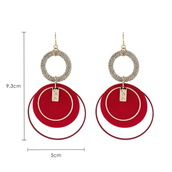 Harajuku exaggerated big earrings female temperament simple personality hipster earrings round earrings
Harajuku exaggerated big earrings female temperament simple personality hipster earrings round earrings