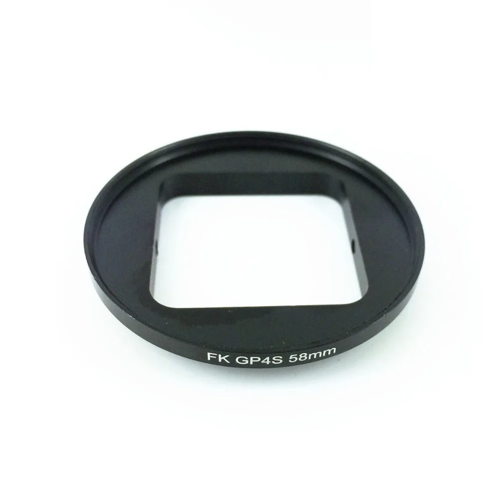 

58mm Lens Filter Adapter for GoPro Hero 5 Session / Hero Session to add CPL Red Yellow Magenta Close-up Filters 58 mm