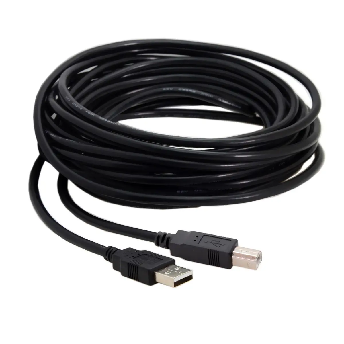 Cablecc Standard-B Type USB to USB 2.0 Male Data Cable for Hard Disk & Scanner & Printer with Dual Shield Braid Black 8m 5m 3m
Cablecc Standard-B Type USB to USB 2.0 Male Data Cable for Hard Disk & Scanner & Printer with Dual Shield Braid Black 8m 5m 3m