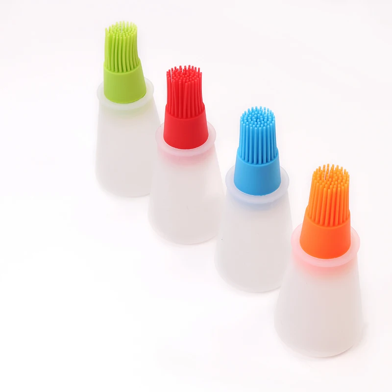 Portable Silicone Oil Bottle With Brush Baking BBQ Basting Brush Pastry Oil Brush Kitchen Baking Honey Oil barbecue Tool Gadgets
Portable Silicone Oil Bottle With Brush Baking BBQ Basting Brush Pastry Oil Brush Kitchen Baking Honey Oil barbecue Tool Gadgets