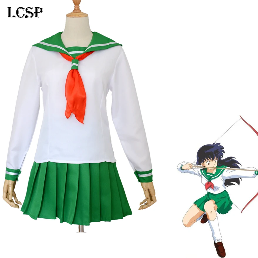LCSP Inuyasha Higurashi Kagome Cosplay Costume Japanese Anime Adult Girl School Sailor Uniform Outfit Clothes
LCSP Inuyasha Higurashi Kagome Cosplay Costume Japanese Anime Adult Girl School Sailor Uniform Outfit Clothes