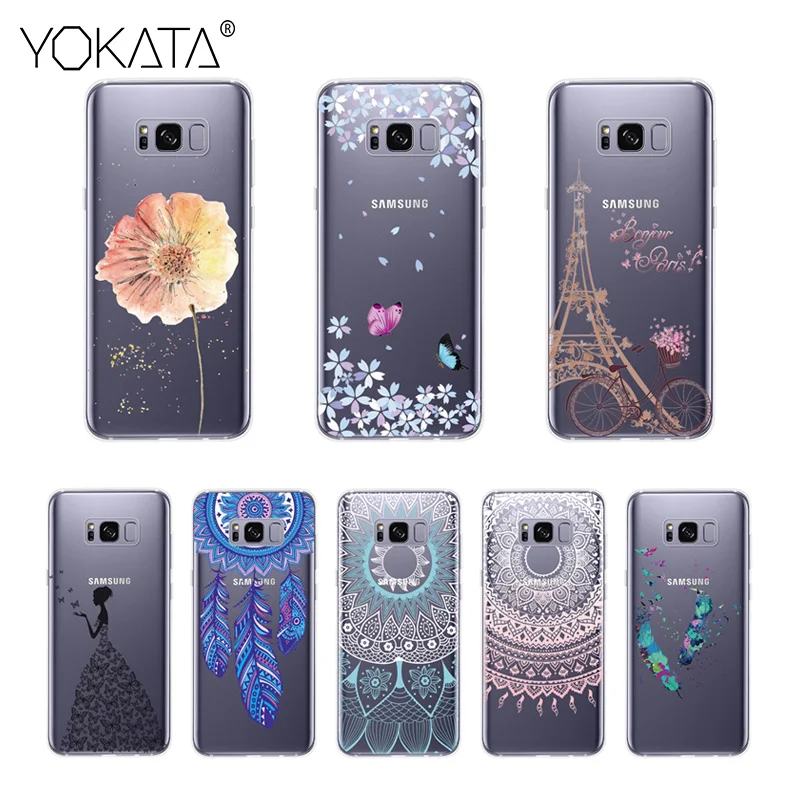 Yokata Clear Soft Silicone Case For Samsung Galaxy S8 s9 Plus Cover Ultra Thin Transparent cute Flower TPU Slim Case for girl
Yokata Clear Soft Silicone Case For Samsung Galaxy S8 s9 Plus Cover Ultra Thin Transparent cute Flower TPU Slim Case for girl