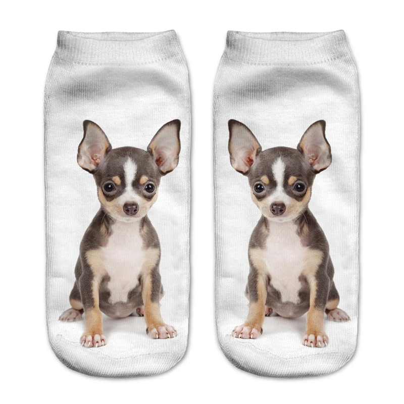 1 Pair Cute Lovely 3D Brown Chihuahua Dog Printed for Kids Children Socks Casual Cartoon Socks Unisex Low Cut Ankle Socks
1 Pair Cute Lovely 3D Brown Chihuahua Dog Printed for Kids Children Socks Casual Cartoon Socks Unisex Low Cut Ankle Socks